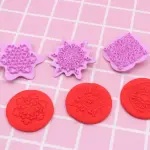 5 pcs Mandala Embossing Stamp Set
