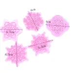 5 pcs Mandala Embossing Stamp Set