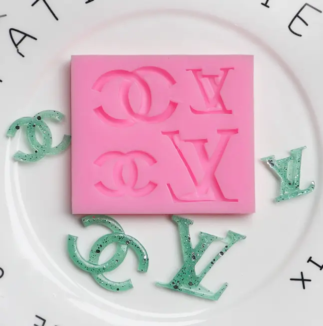 High End Brands- LV & Channel 4 Cavity - Silicone mould