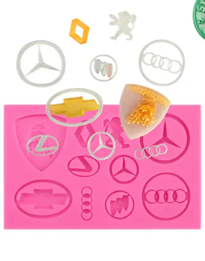 3D Car Logo silicone mould