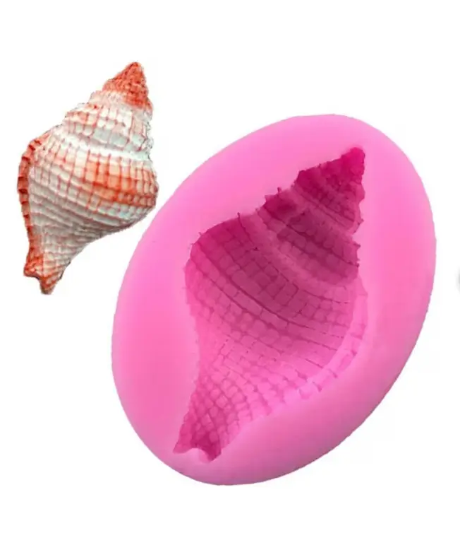 Realistic 3D sea shell silicone mould