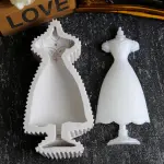Wedding Dress Silicone Mould style 5