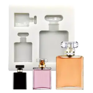 3 cavity Perfume silicone mould