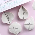 2 set (4 pcs) Phalaenopsis Orchid Flower Veiner Silicone Mould (Copy)