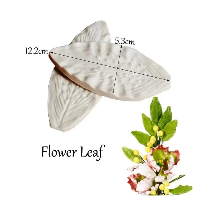 Peony Flower Leaf veiner style 2