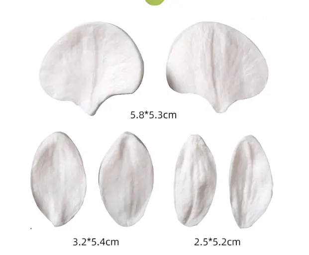 3 sets (6 pcs) Orchid petal veiner mould set (Copy)