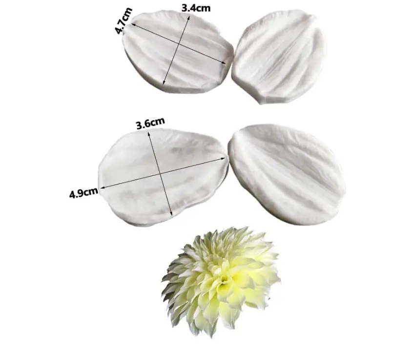 2 set (4 pcs) Dahlia Flower Petal veiner set (Copy)