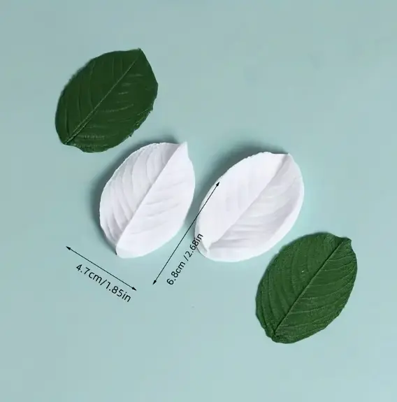 Rose Flower leaf veiner style 4
