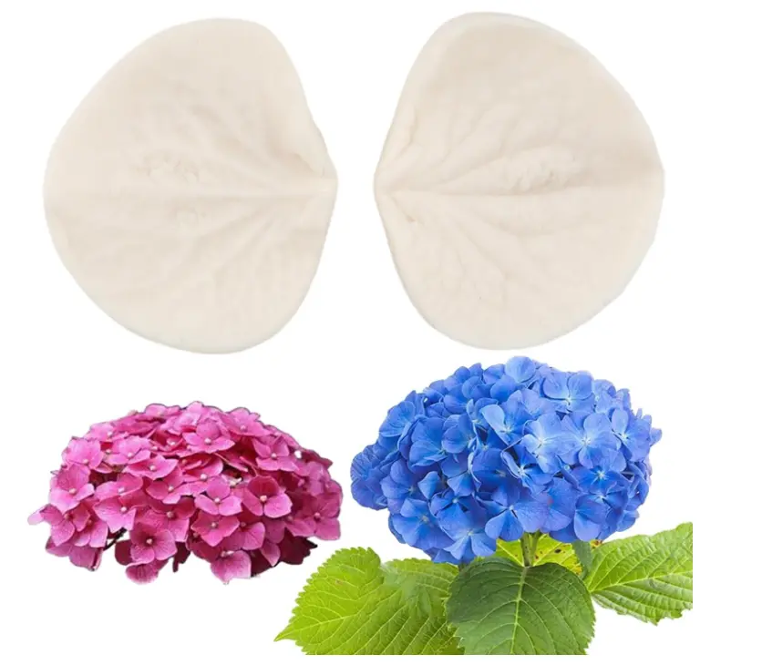 Hydrangea Flower Petal veiner style 3