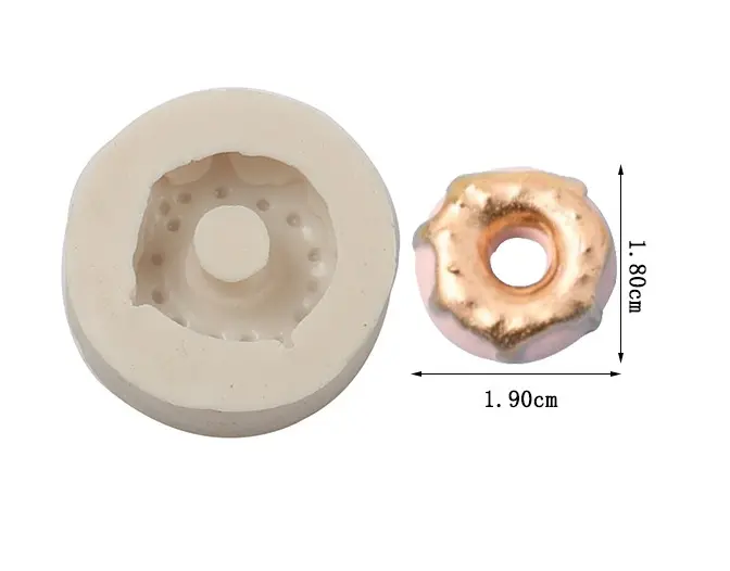 3D mini Donut Silicone mould