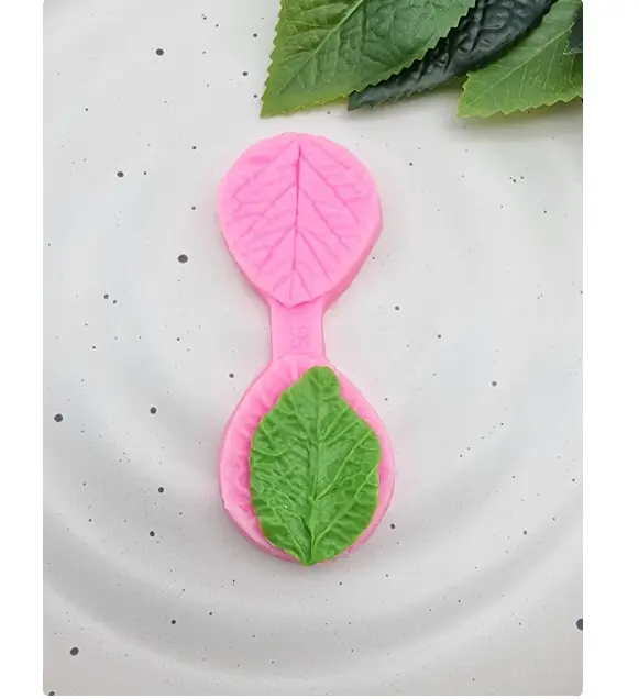 Rose flower leave press veiner