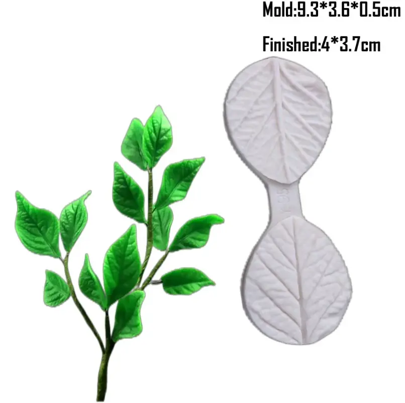 Rose flower leave press veiner