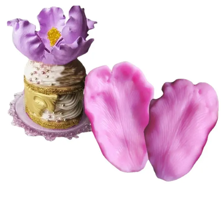 Carrot Tulip flower Petal veiner mould (Copy)