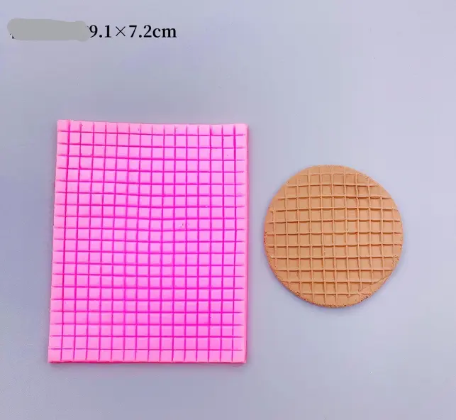Waffer Pattern texture mat silicone Mould