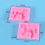 3D Carousel Horse Shape Silicone mould