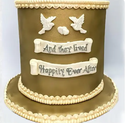 2 Birds Happily Ever After love theme Silicone mould