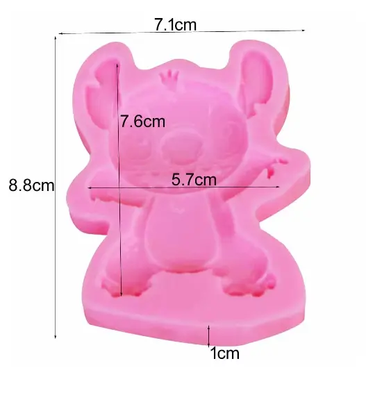 Lilo And Stitch Cartoon Silicone mould
