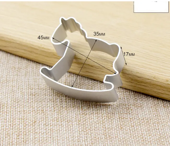 Baby shower Rocking horse Fondant Cutter