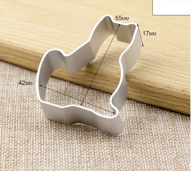 Cat shaped Aluminum Fondant Cutter