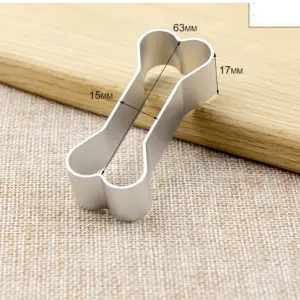 Dog Bone Aluminum Fondant Cutter