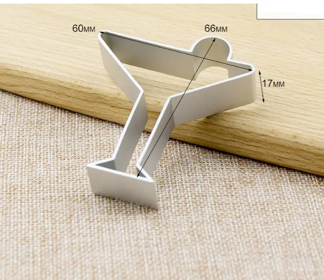 Cocktail Glass Aluminum Fondant Cutter