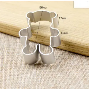 Teddy Bear Fondant Aluminum Alloy Cutter