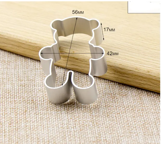 Teddy Bear Fondant Aluminum Alloy Cutter