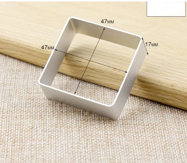 Square Shape Aluminum Fondant Cutter