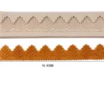 Detailed lace boarder Silicone Mould
