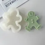 Cute Snowman deep silicone mould
