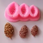 3 cavity 3D Pine Mould