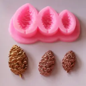 3 cavity 3D Pine Mould