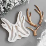 Large Reindeer Horn silicone mould