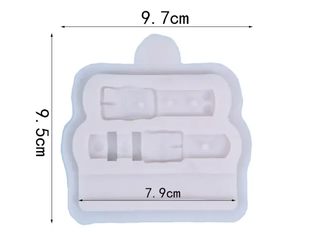 Belt Fondant Silicone Mould style 2
