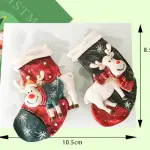 Large Christmas socks silicone mould
