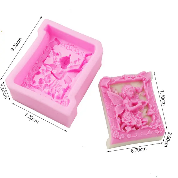 Fairy Angel Flower silicone Mould Style 2