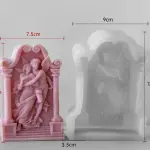 Angel Love Couple Heart Silicone mould