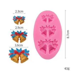 Christmas Bell silicone mould