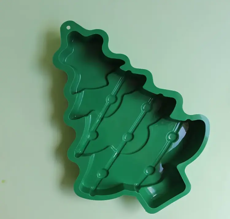 1Pcs Christmas Tree Silicone Cake Bread Mould Style 2