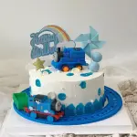 Thomas Tank Engine Electric Train Railway Track Set for Cake Decor