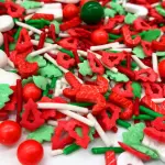 Christmas Candy snowman Christmas theme Sprinklers 100gm