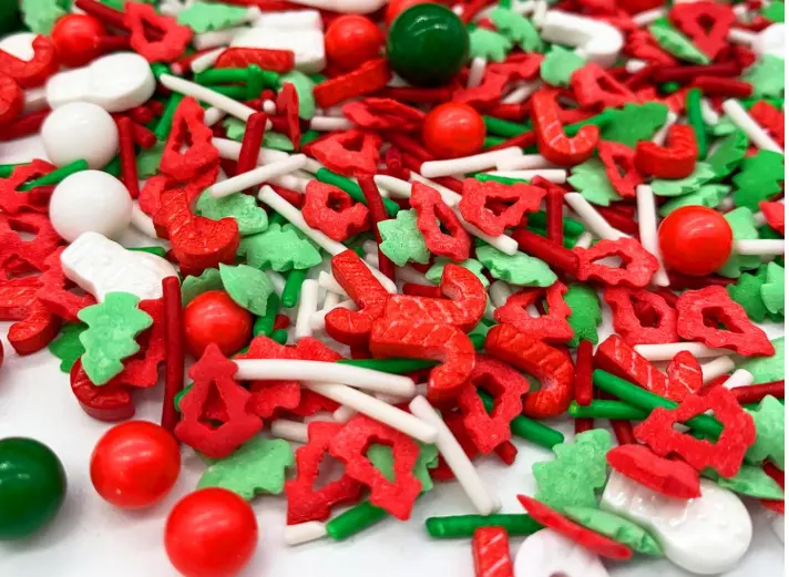 Christmas Candy snowman Christmas theme Sprinklers 100gm