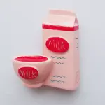1pcs Milk bottle with cup Cake Topper Toy