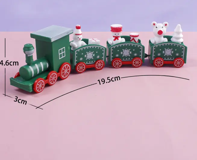 Train cake toy topper