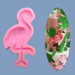 Large Flamingo Bird Silicone mould