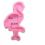 Large Flamingo Bird Silicone mould