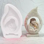 Virgin Mary Jesus Family Silicone mould