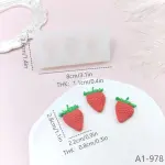 3 cavity Strawberry Silicone mould