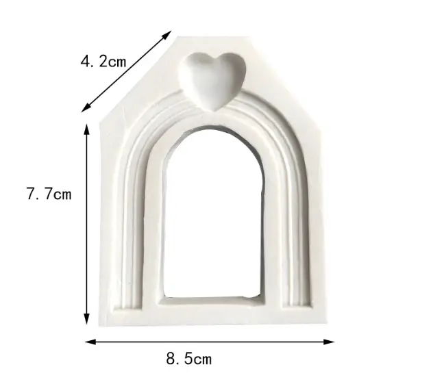 Heart Door Arch silicone mould