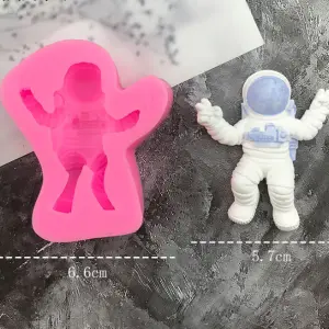 Astronaut Silicone mould Style 1